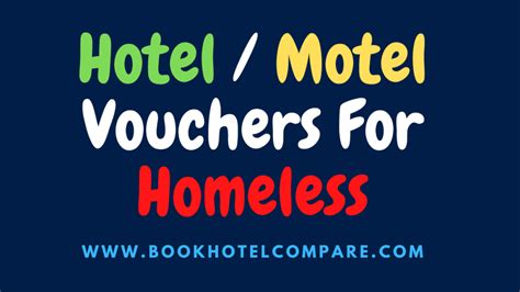 Hotel vouchers for homeless near me - Emergency Motel Vouchers Online For The Homeless Near Me. ... Some organizations provide homeless individuals with vouchers for hotels and motels. 3. Emergency Housing Vouchers. There is a program called the Emergency Housing Voucher (EHV) which aids those in need of emergency housing. The American Rescue Plan Act (ARPA), EHV, and …
